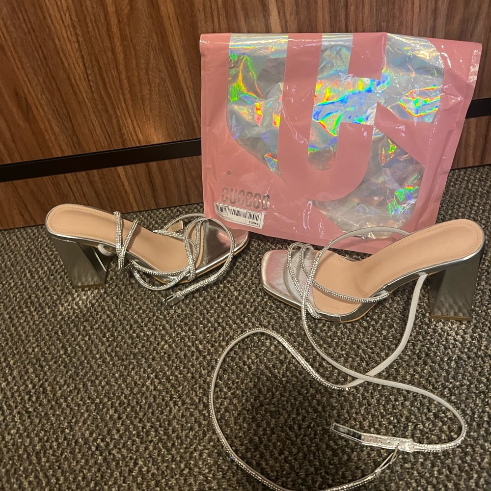 NWT Strappy Heels